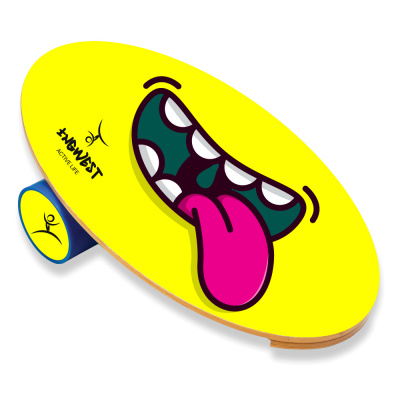 Баланс борд Tongue (Balance Board Training System) с роллером