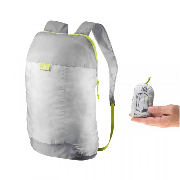 Ультра компактный рюкзак Quechua, 10 л, Grey
