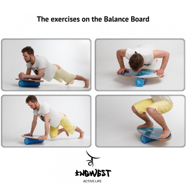 Баланс борд Wild heart (Balance Board Training System) с роллером