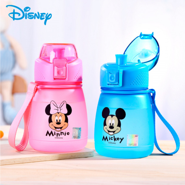 Детская матовая бутылка Disney (Minnie), 390 мл, Pink