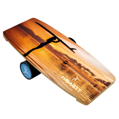 Баланс борд Sunset (Balance Board Training System) с прорезиненным роллером