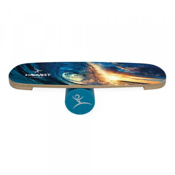 Баланс борд Wave at sunset (Balance Board Training System) с роллером